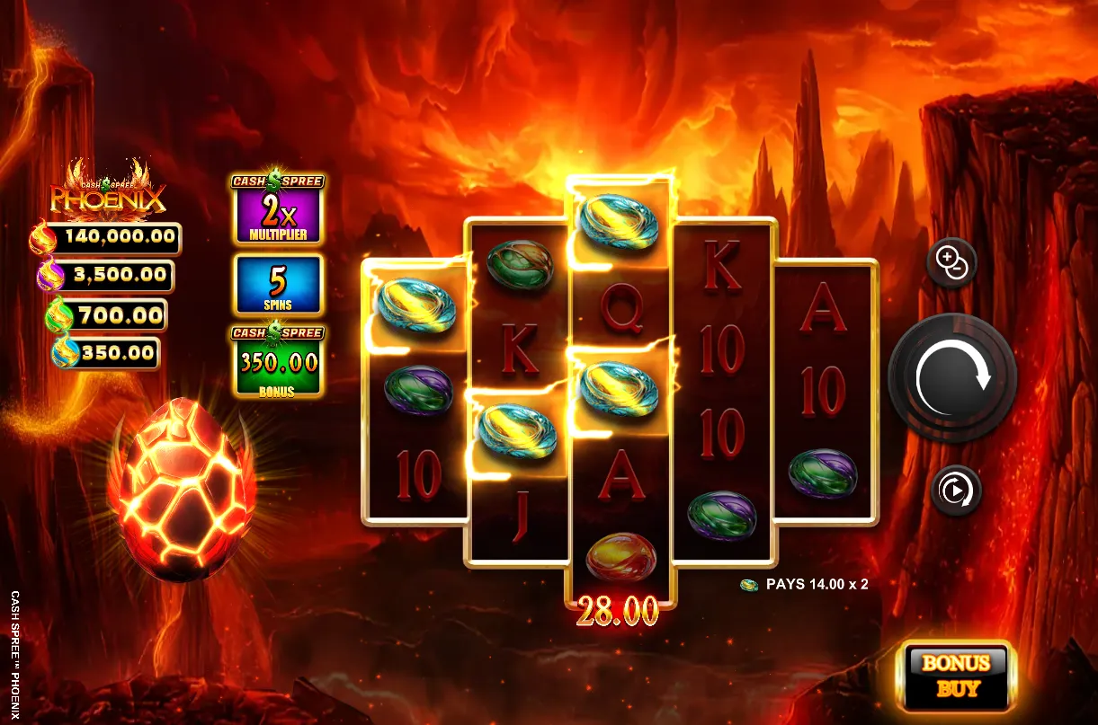 Cash Spree Phoenix Slot